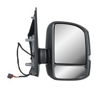 Driver Right Side Door Wing Mirror O/S Electric and Heated Manual Folding Short Arm for VW Crafter MAN TGE 2017 to 2024