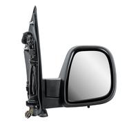 Driver Right Side Door Wing Mirror O/S Electric and Heated Manual Folding Textured Back Cover for Citroen Dispatch Peugeot Expert Vauxhall Vivaro Fiat Scudo Toyota ProAce 2019 to 2024