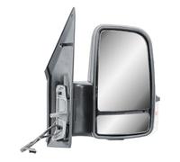 Driver Right Side Door Wing Mirror O/S Manual Without Heated Short Arm Black Cover For Mercedes Sprinter VW Crafter 2006 to 2018