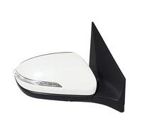 Driver Right Side Wing Mirror For Hyundai For I20 2016 2017 Car Rearview Mirror Assembly Electric Folding Turn Signal Heating Lens Adjustment(6 pin Left)