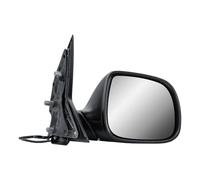 Driver Right Side Wing Mirror O/S Electric and Heated Manual Folding Textured Back Cover for 2015 to 2024 VW Transporter T6