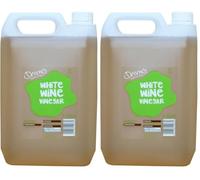 Driver’s White Wine Vinegar - 5 Litre Catering Pack | Light & Tangy Vinegar for Dressings, Sauces, Pickling & Cooking (Pack of 2)