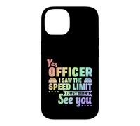 Driver Saw Speed Limit Didn’t See Police Officer Speeding Case for iPhone 14