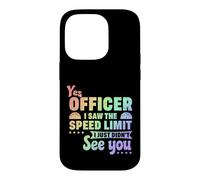 Driver Saw Speed Limit Didn’t See Police Officer Speeding Case for iPhone 14 Pro
