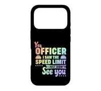 Driver Saw Speed Limit Didn’t See Police Officer Speeding Case for iPhone 17 Pro
