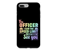 Driver Saw Speed Limit Didn’t See Police Officer Speeding Case for iPhone 7 Plus/8 Plus