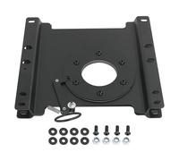 Driver Seat Swivel Base Compatible with Ford Econoline E150 E250 E350 E450 1997-2025 360° Rotation Heavy Duty Rust Proof Seat Swivel Base Mount Plate (Left Side)
