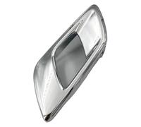 driver sid door handle For Everest 2015-2019 Door Inner Handle Chrome And Silver Pull Left Front Rear Interio Passenger Trim(Chrome L)