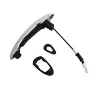 Driver Side Front Exterior Door Handle with Cable, Chrome Finish for Mini R60 R61 Countryman Paceman 2010-2016, OEM 51219800557