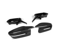 Driver Side Mirror Cover Carbon Fiber Rearview Exterior Side Mirror Cover Caps For BMW G42 G20 G22 G23 G26 G28 2020-IN M4 Style 4 Pcs/Set install