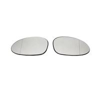 Driver Side Mirror Glass For BMW 1 3 Series E81 E87 E82 E46 E90 E92 Z4 E85 Left Driver Side Blue Wing Door Mirror Glass Heated Passenger(Left and Right- A)