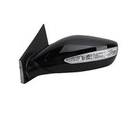 Driver Side Power Door Mirror For Hyundai For Sonata 8th Generation 2011-2014 9Pins Rearview Mirror Assembly Middle East Version Black Wing Car Accessorie(9pin black LH)