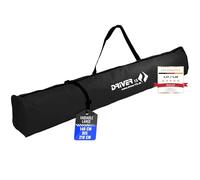 Driver13 ski Bag for ski Poles, ski Bag for Storage and Transportation When Skiing (Black, 140-210 cm)