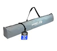 Driver13 Ski Bag Ski Bag for Ski & Ski Poles, Adjustable Length 140 - 210 cm, Robust Ski Bag for Transport & Storage when Skiing, Grey