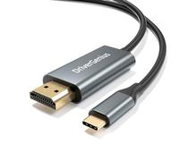 DriverGenius 1.8m USB-C to 4K/30Hz HDMI Adapter Cable (Male/Male), Compatible with DP-Alt Mode Laptops, PCs, Gaming Consoles & Monitors, Metal Connector (Model: UC2HD460-18-M2)