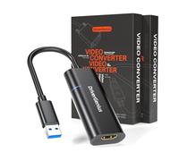 DriverGenius ViewX Uni Series | USB 3.0 to 1080p HDMI Video & Audio Converter - External Graphics Card Compatible with Windows 11 & macOS 15【2-Piece/Package】