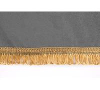 Driver's cab curtains F-CORE XC13 GRAY for MAN TGA 10.518 2002-2008