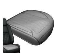 Driver's Seat Cushion - Faux Leather, Breathable, Non-Slip, Chair Pad in Black, Red, White, Support Core with Synthetic Fibre Filling, All-Year Comfort Design Mat, Universal Protection for the