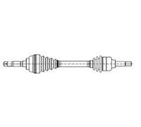 METELLI 17-0858 Drive shaft