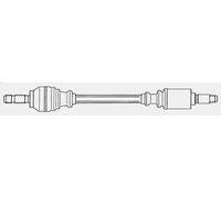 NTY NPW-CT-012 Drive shaft