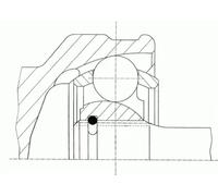 SPIDAN 23981 Joint kit, drive shaft