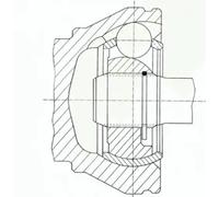 Driveshaft CV joint CV Joint 303900 LÖBRO for CHEVROLET DAEWOO