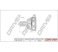 Driveshaft CV joint DP2110.10.1209 Drve+ for VOLVO FORD