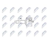 NTY NPZ-PL-047 Joint kit, drive shaft