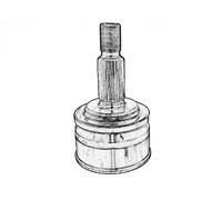 JAPANPARTS GI-718 CV joint kit