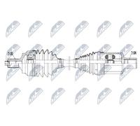 Driveshaft Front Axle Left Automatic Transmission NPW-ME-102 NTY