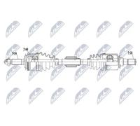 NTY NPW-HY-551 Drive shaft