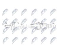 Driveshaft Front Axle Right Automatic Transmission NPW-ME-185 NTY