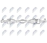 Driveshaft Front Axle Right NPW-DW-035 NTY for CHEVROLET ORLANDO