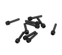 Driveshaft Screw Pins, RC Car Repair 10 Pcs Driveshafts Screw Pins Steel M4x13MM for Losi Baja Rey 1/10 RC Car Repair Parts Accessories