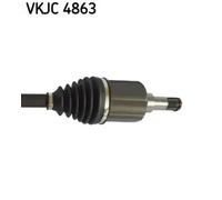 Driveshaft VKJC 4863 SKF for VOLVO C30 S40 II V50