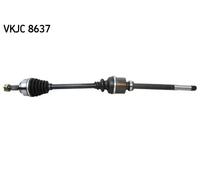 Driveshaft VKJC 8637 SKF for CITROËN PEUGEOT RENAULT DS