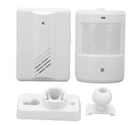Driveway Alarm, Driveway Alarm Wireless Outside, 1byone Motion Sensor Alarm 1000 FT Range Extra Loud Chimes Home Security Alarm System with 1 Receiver 2 Weatherproof Infrared Sensors Protect Property