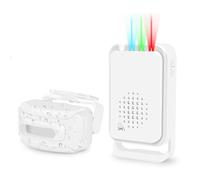 Driveway Alarm Wireless Outside, Outdoor Driveway Alarm, Motion Sensor Detect Alarm 918FT Long Range IP64 Waterproof Weatherproof Loud Chimes Alert for Business Entry Protect Indoor Outdoor Property