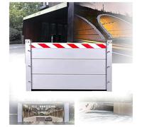 Driveway/Basement Water Stopper Flood Barriers Removable Aluminum Flooding Protection Prevention Board Temporary Partition Gate(Outside,115 * 100cm)