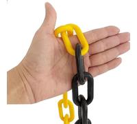 Driveway Ch Ber Yellow & Black Plastic Safe Lin/nch Rope for Parking Control Crowd ment Events Museums Concerts 32.8ft/10m
