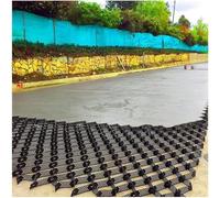 Driveway Gravel Grid 5cm Thick Expandable 827 kg/m² Load Capacity Pathway Stabilizer for Patios Garages and Sidewalks Durable Ground Reinforcement.