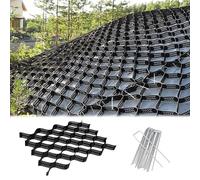 Driveway Gravel Grid 6.6x31ft, 2" Deep Paving Grids for Garden Shed Base, Slope Stabilization for Hillside, Patio & Pathway Solutions