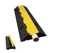 Driveway Hose Protector Ramp - 3T Axle Capacity Protective Cable Cover for Asphalt, Concrete & Gravel Driveways - Indoor/Outdoor Use