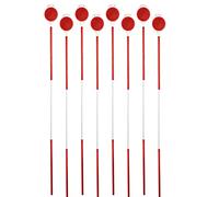 Driveway Markers, 48 Inch Driveway Reflectors for Snow Plowing - Double Sided Reflective Driveway Markers Snow Stakes with Easy Visibility at Night and All Weather (8 Pack)