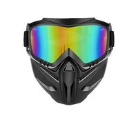 Driving Face Mask, Anti-Fog, Windproof Protection with Removable Goggles - 2-in-1 Adjustable Face Protection Cover, for Skiing, Welding, Cycling, Work, Gardening