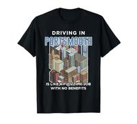 Driving in Portsmouth is like a full time job UK Funny T-Shirt