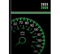 Driving instructor appointment book 2025 - 2026: Driving lessons appointment diary 2025 - 2026: Yearly overviews / Month to view calendar / Daily ... - 9pm) + Notes section / Contacts (Aug-July)