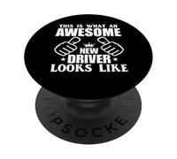 Driving Licence Passed Licensed to Drive Funny New Driver PopSockets Adhesive PopGrip