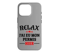 Driving License Gift Code of the Road Humor Driver Case for iPhone 16 Pro