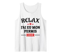 Driving License Gift Code of the Road Humor Driver Tank Top